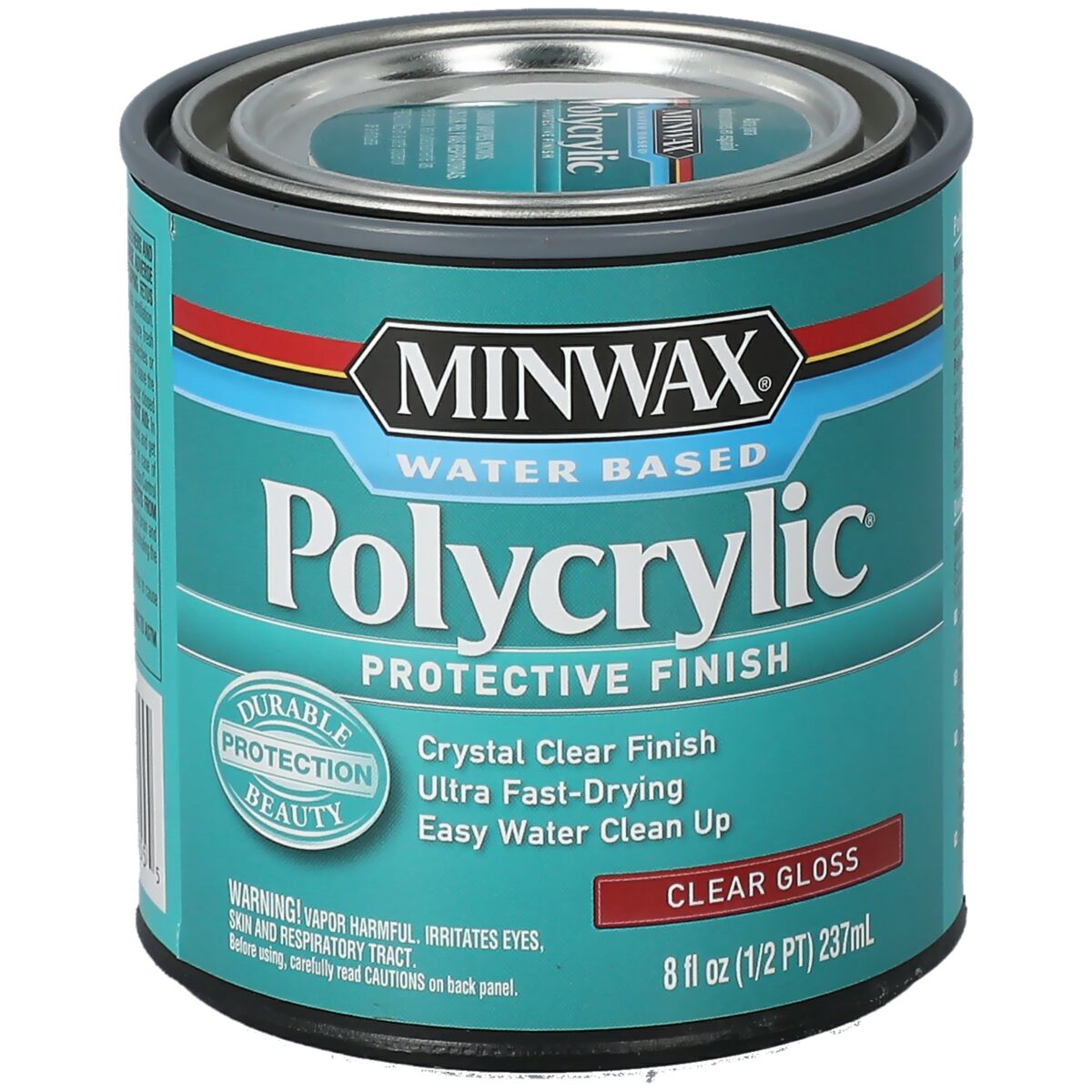 Minwax Water Based Polycrylic Protective Finish Clear 8fl oz. MINWAX